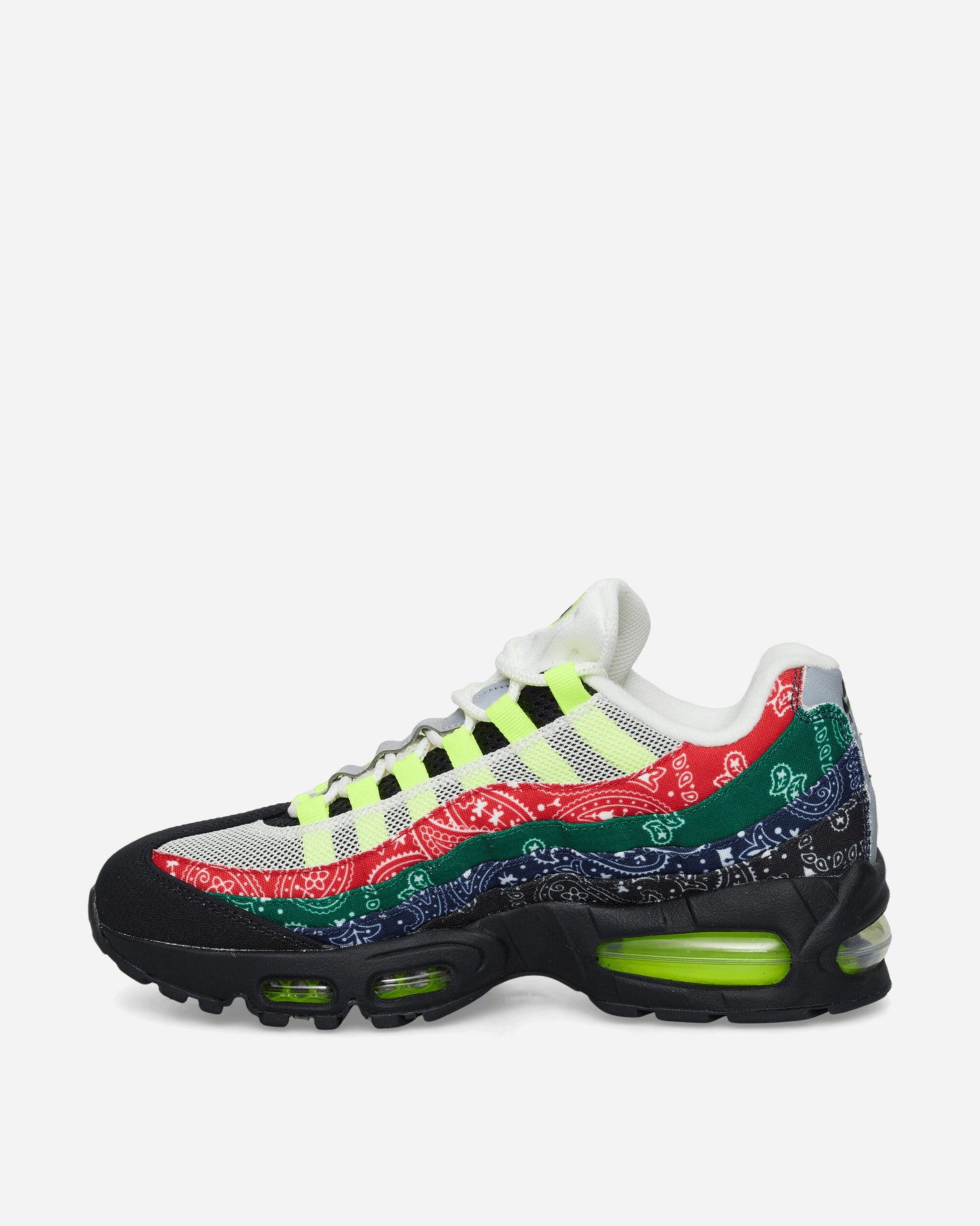 Nike Nike Air Max 95 Big Bubble Sail/Volt/University Red Sneakers Low IQ0620-100