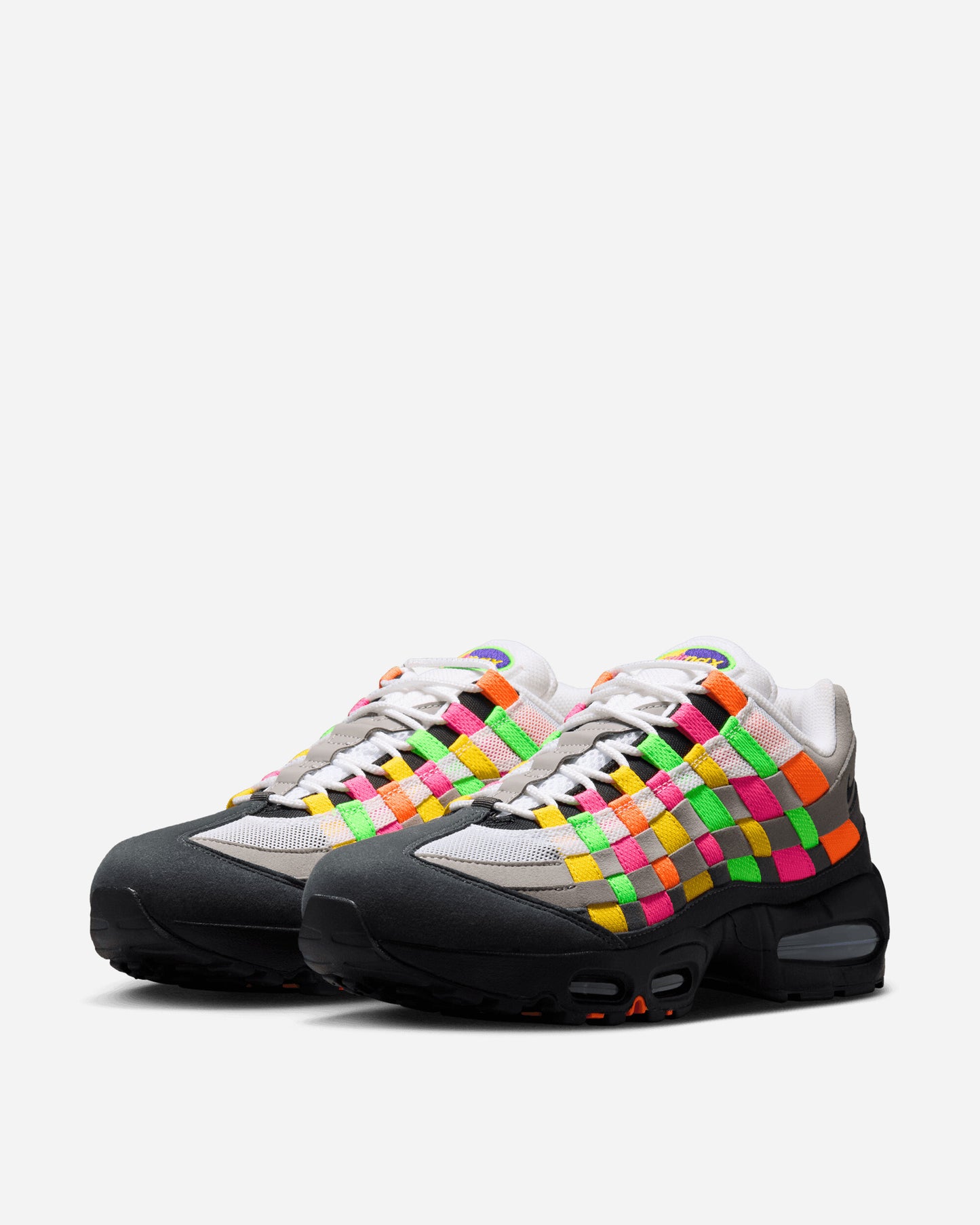 Nike Nike Air Max 95 Big Bubble Woven White/Purple Dynasty/Grey Sneakers Low IB3695-100