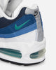 Nike Nike Air Max 95 Og Men's Shoes White/Emerald Green-Lake Blue Sneakers Low IH7855-100