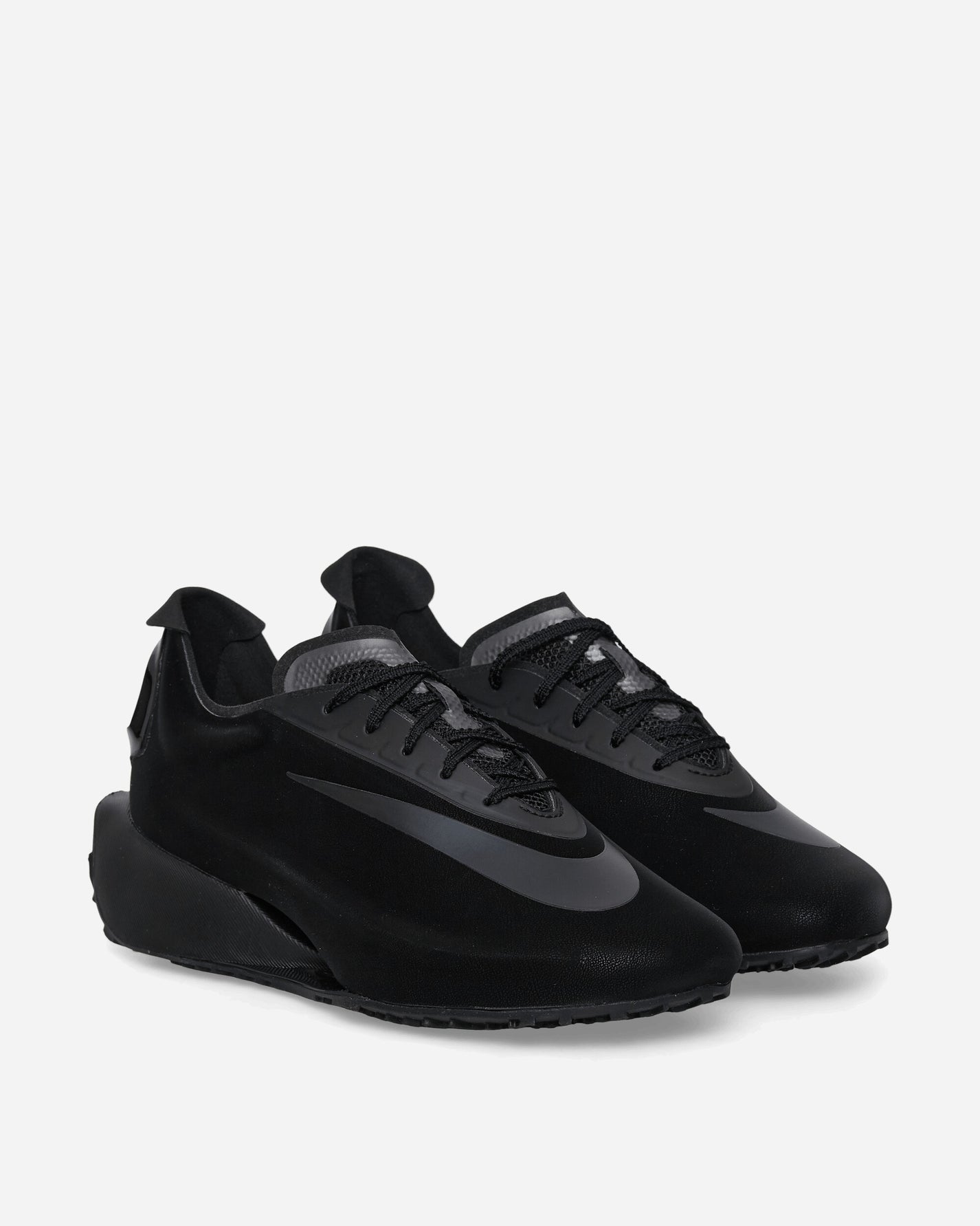 Nike Nike Fs Run Women's Shoes Black/Black-Mtlc Dark Grey Sneakers Low HQ2409-001