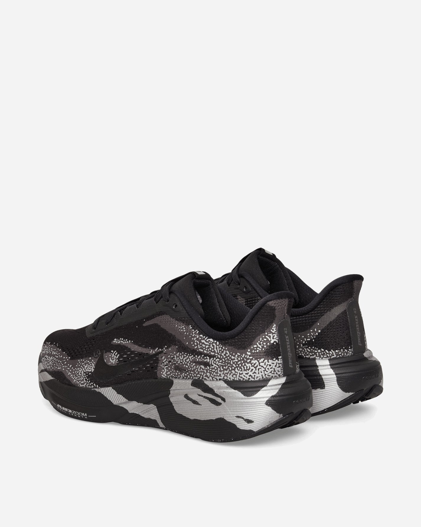 Nike Nike Pegasus 42 Disrupt Mens Road Running Shoes Black/Black-Medium Ash-Metalli Sneakers Low IQ3928-001