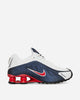 Nike Nike Shox R4 Men's Shoes Midnight Navy/Gym Red-White Sneakers Low HQ1988-400