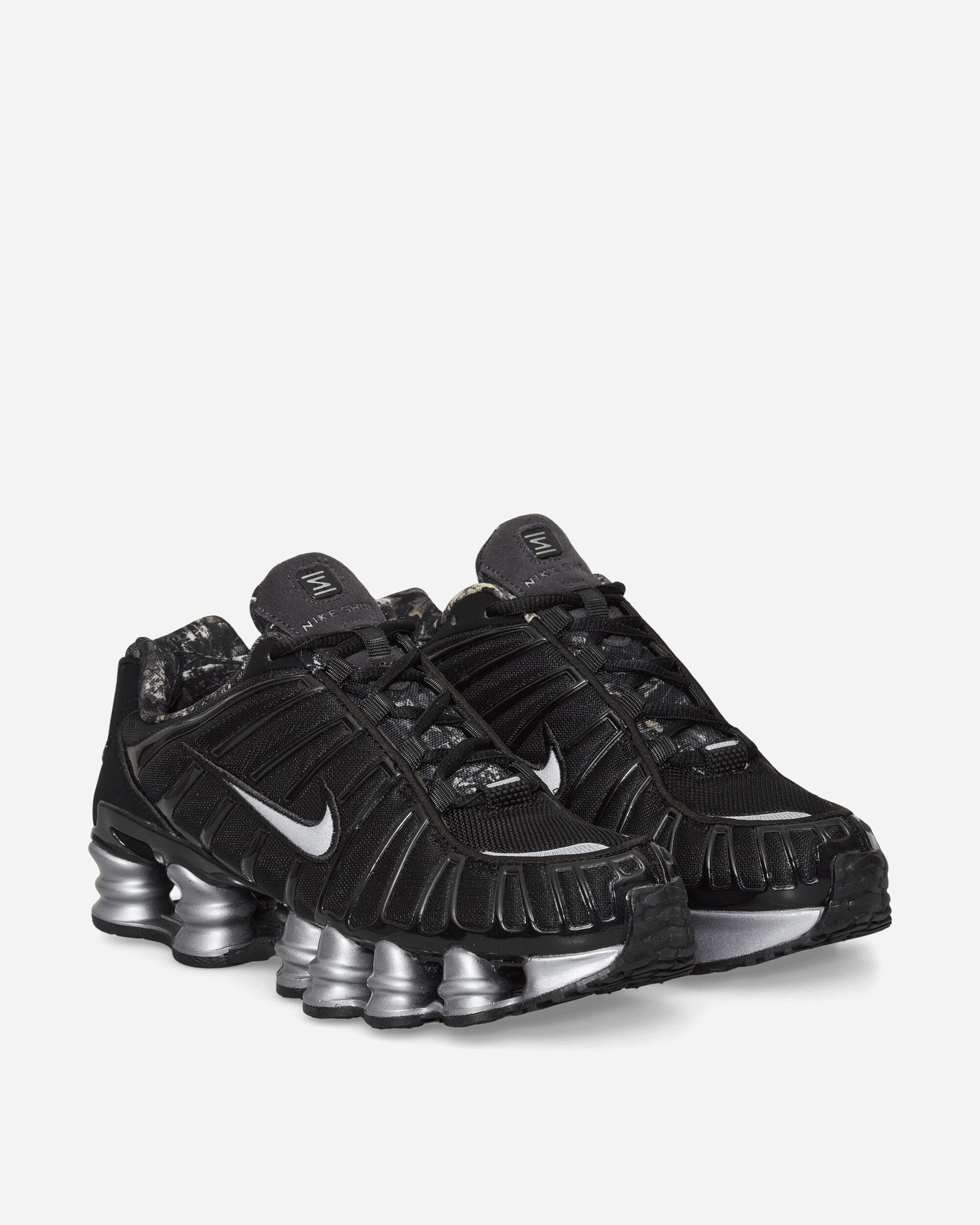 Nike Nike Shox Tl Men's Shoes Black/Dk Smoke Grey-Mtlc Cool  Sneakers Low IQ0299-010