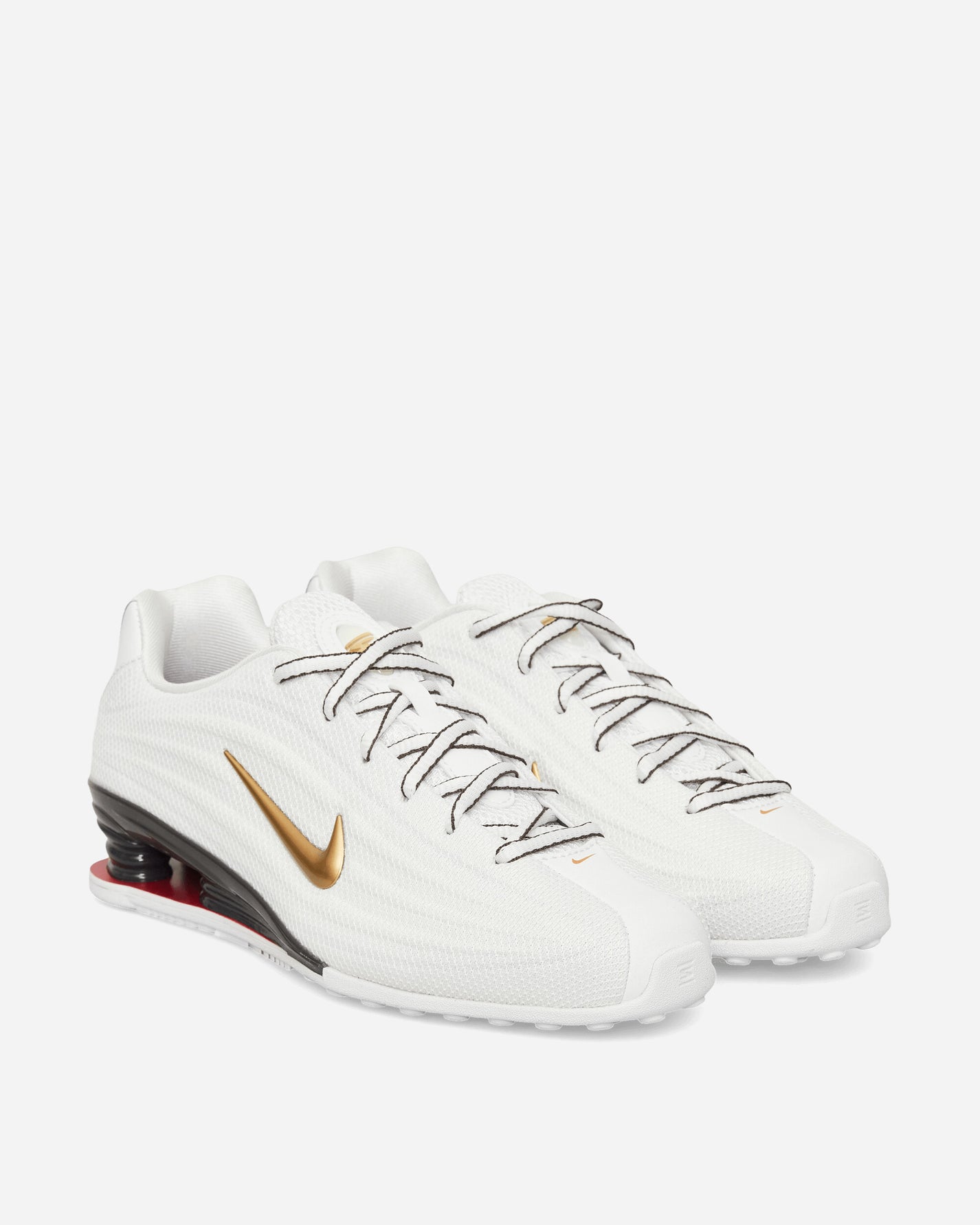Nike Nike Shox Z Women's Shoes White/Metallic Gold/Varsity Re Sneakers Low HQ7540-100