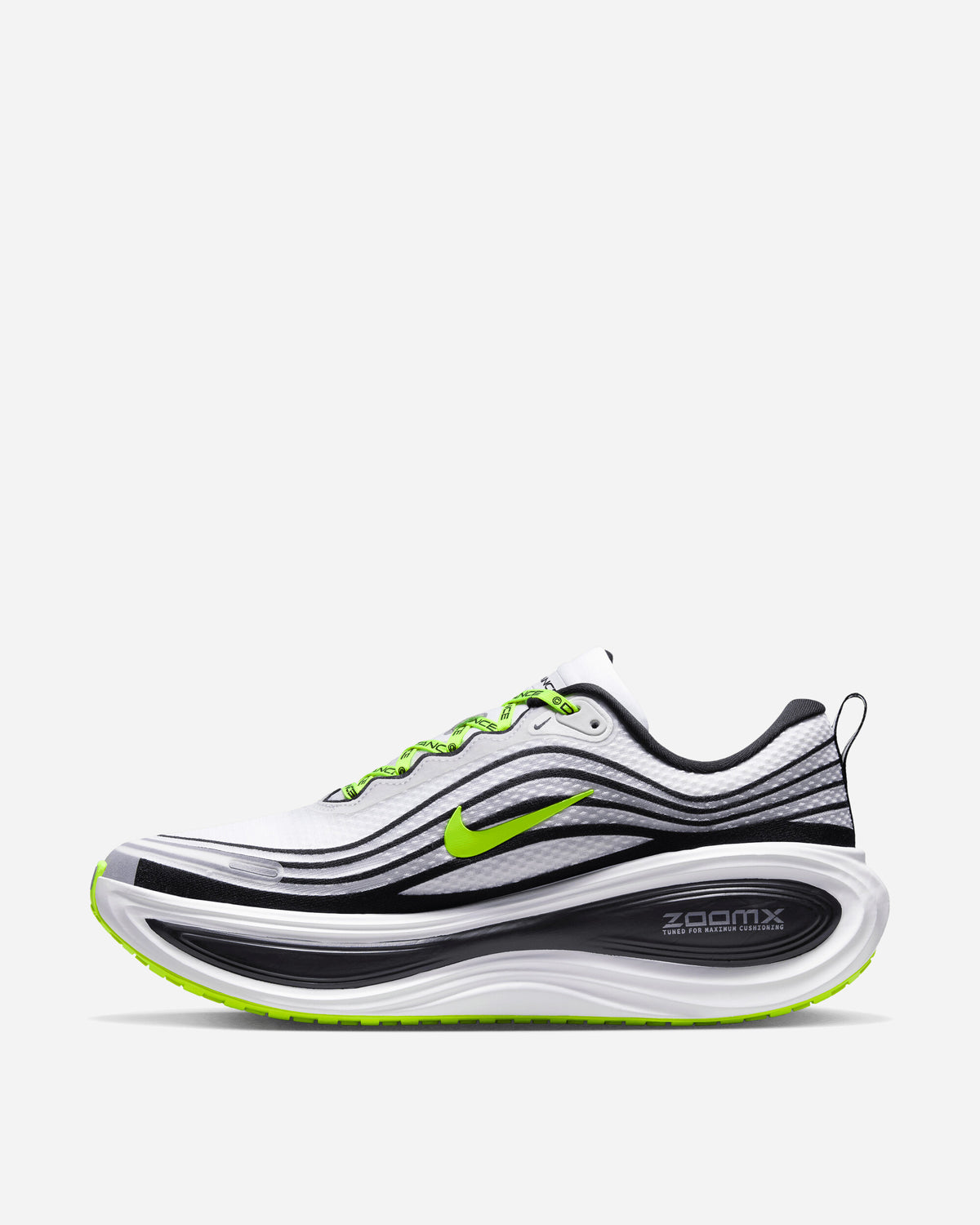 Nike Nike Vomero Plus X Distance White/Silver/Black/Volt Sneakers Low IQ7318-100