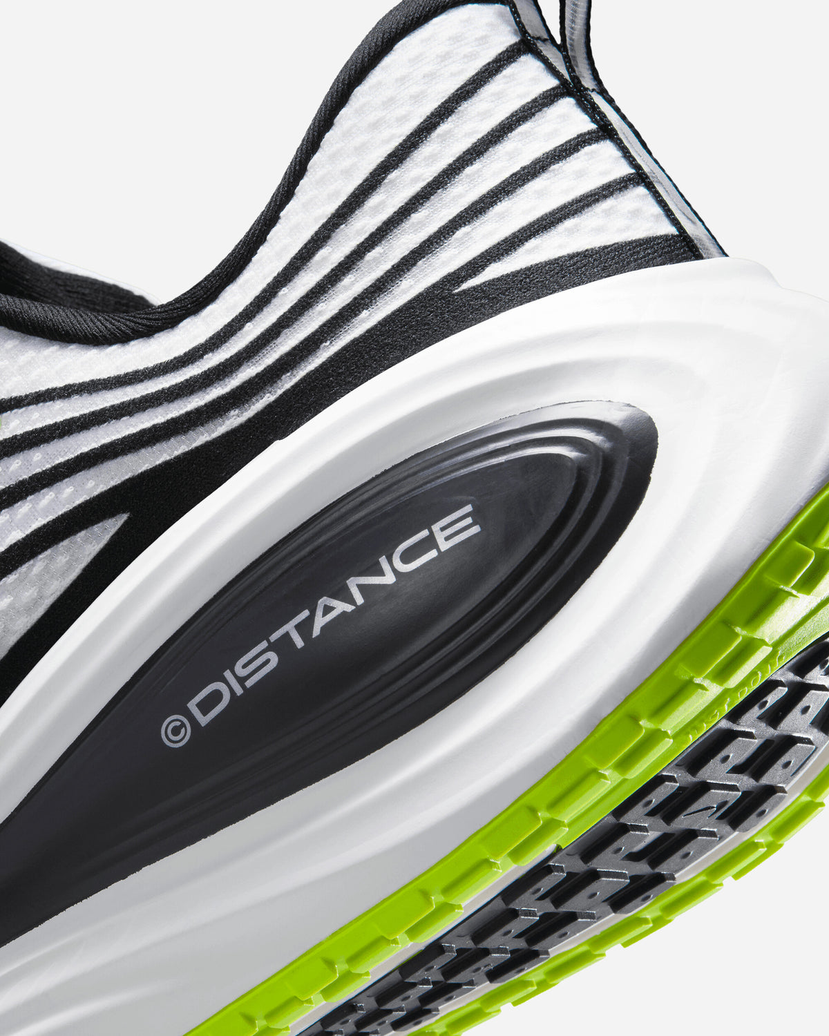 Nike Nike Vomero Plus X Distance White/Silver/Black/Volt Sneakers Low IQ7318-100