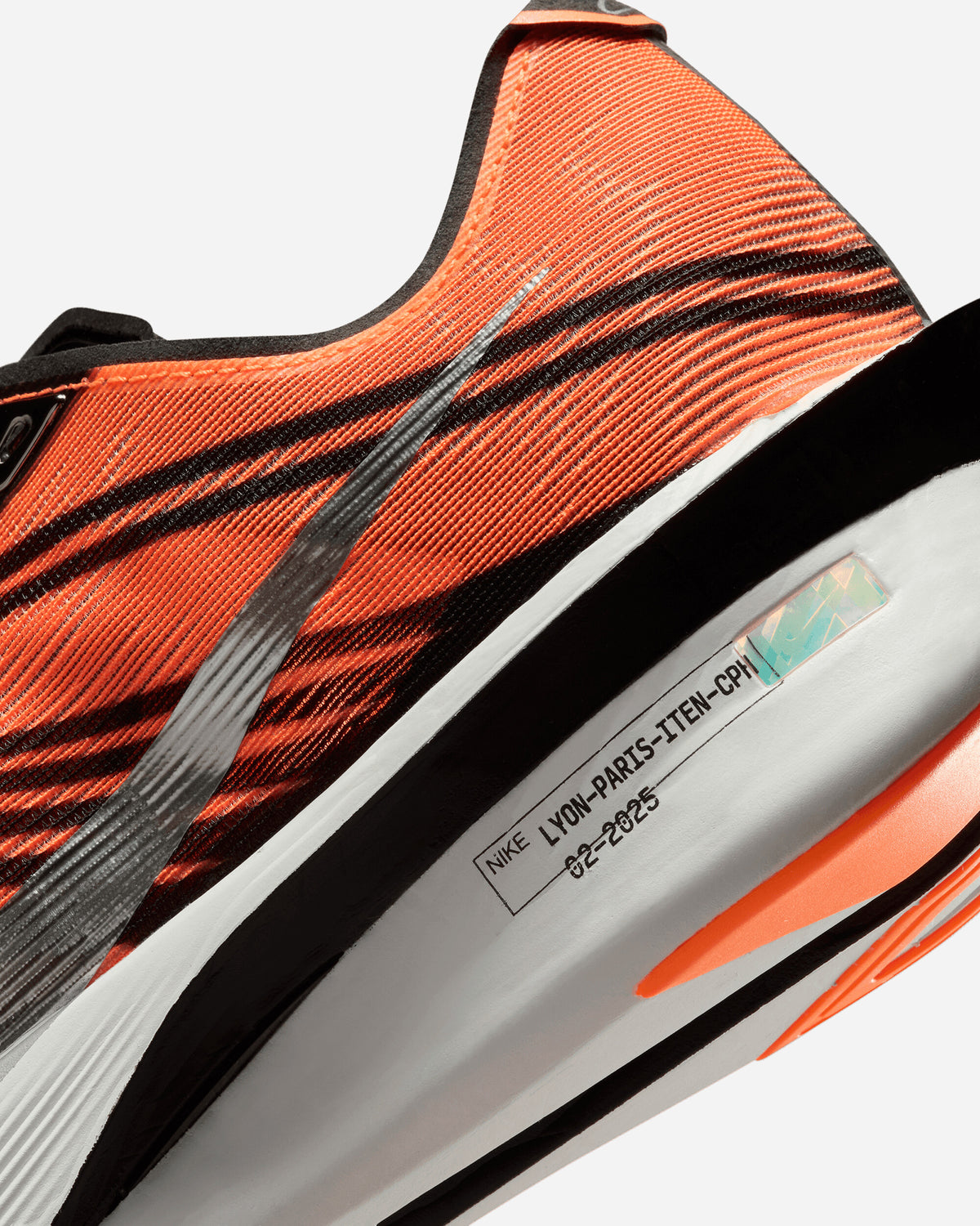 Nike Vaporfly 4 X Distance Orange/Silver/Black/White Sneakers Low IQ7316-800