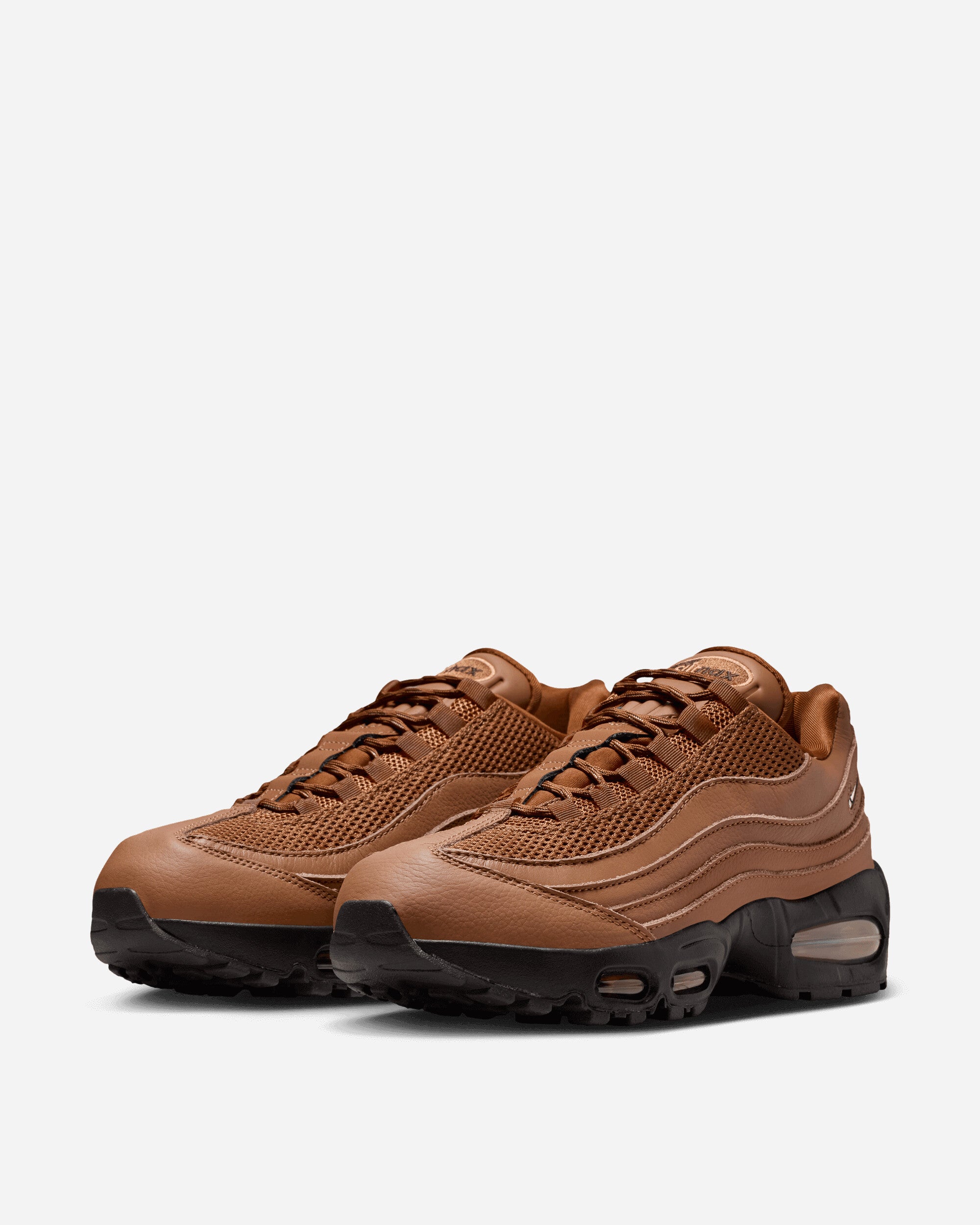 Nike W Nike Air Max 95 Big Bubble Lt British Tan/Flax/Velvet Bro Sneakers Low IH1413-200
