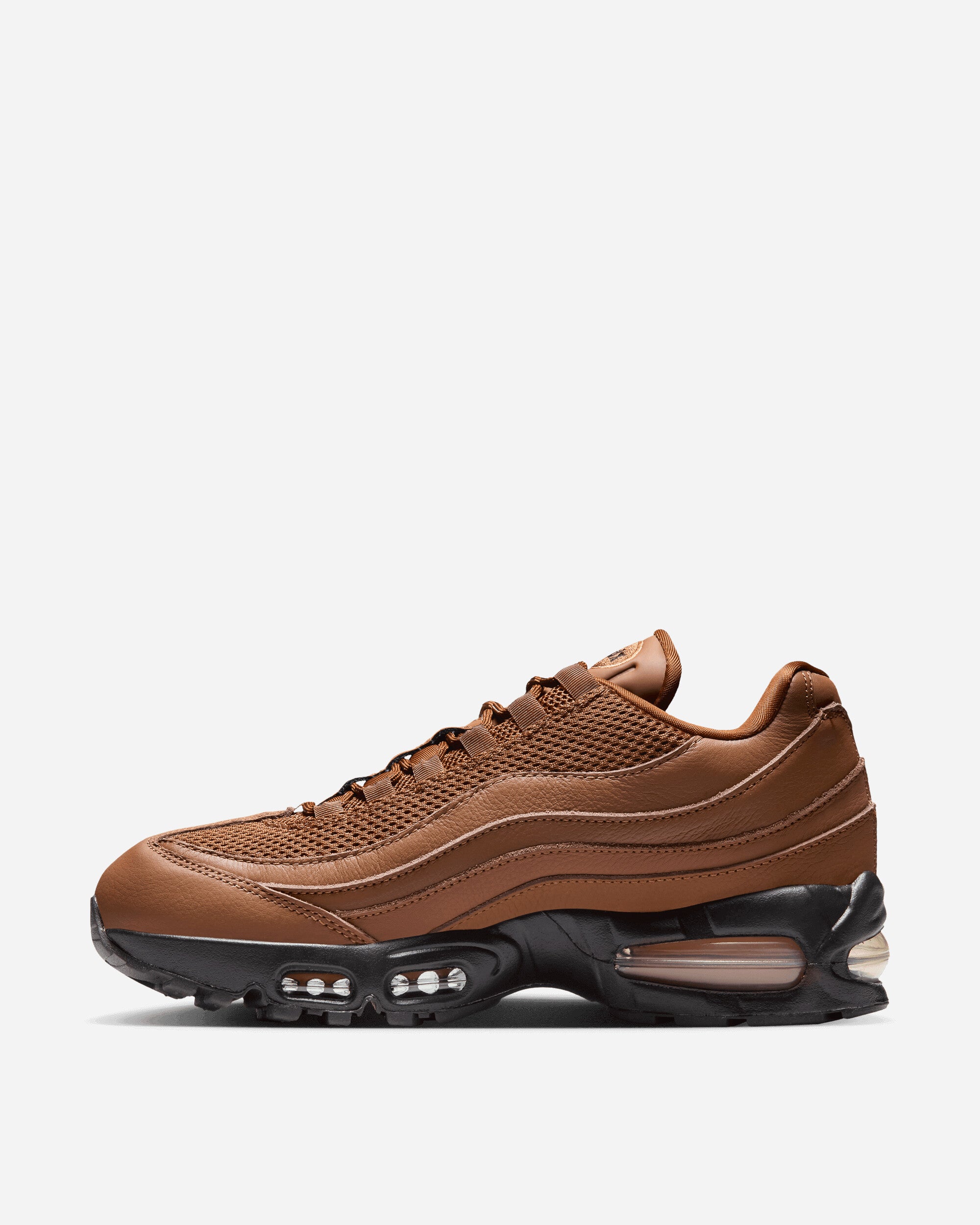 Nike W Nike Air Max 95 Big Bubble Lt British Tan/Flax/Velvet Bro Sneakers Low IH1413-200