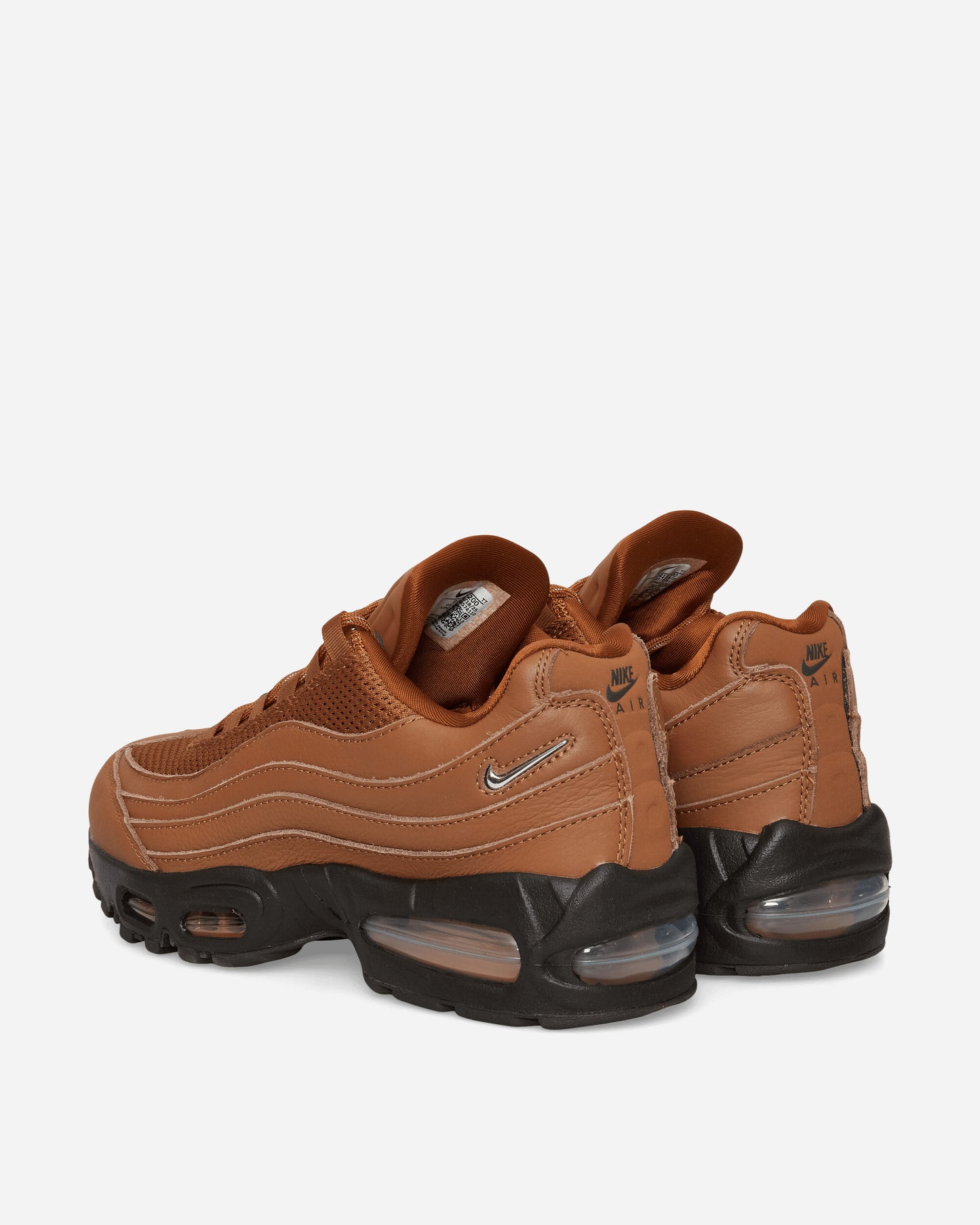 Nike W Nike Air Max 95 Big Bubble Lt British Tan/Flax/Velvet Bro Sneakers Low IH1413-200