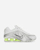 Nike Wmns Nike Shox R4 White/Metallic Silver Sneakers Low AR3565-102