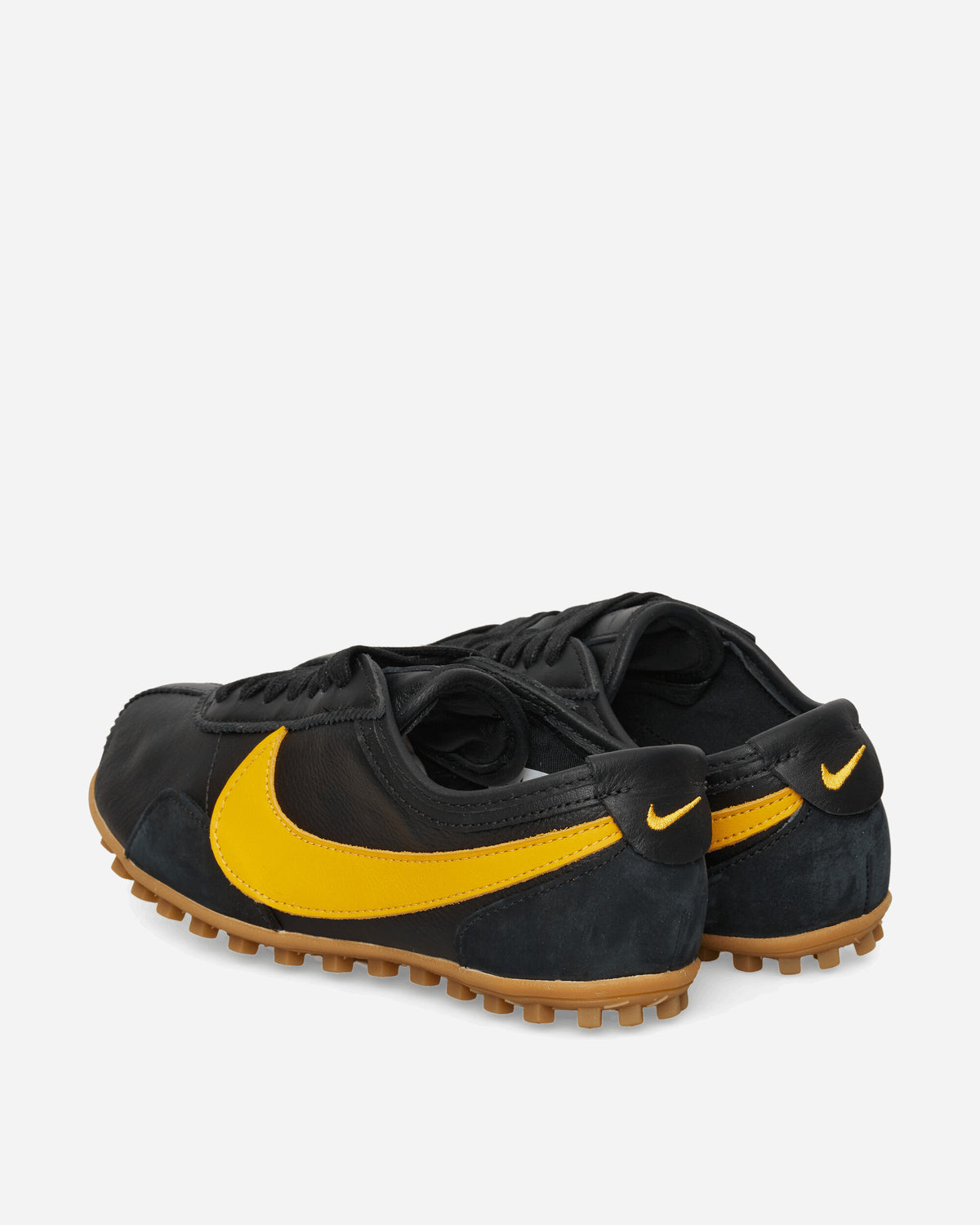 Nike Wmns Scarpa Nike Moon Shoe Og Leather Black/Yellow Ochre/Brown Sneakers Low IU3162-001