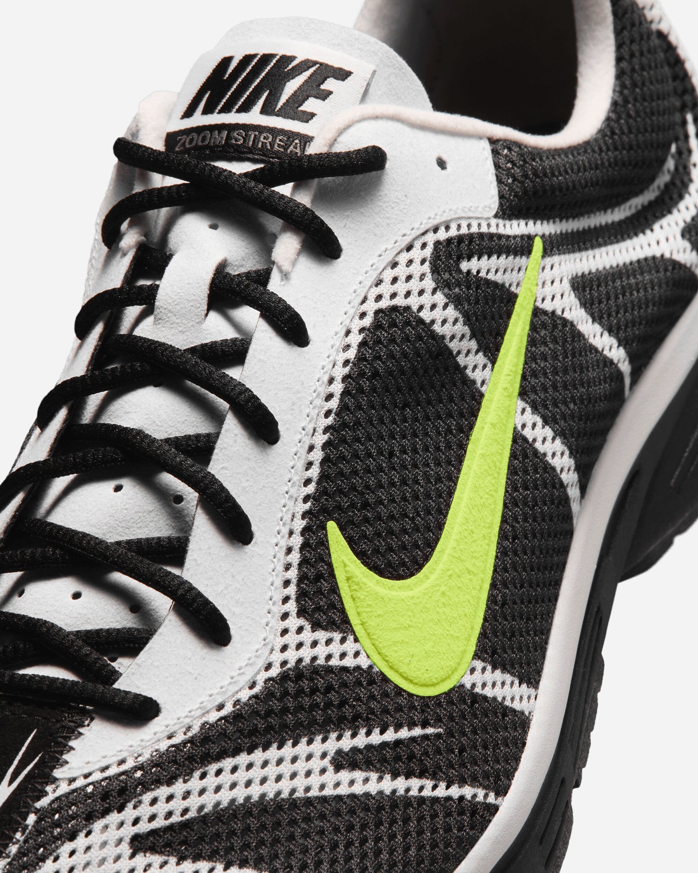 Nike Zoom Streak 3 Black/Volt/Summit White Sneakers Low IQ8012-001