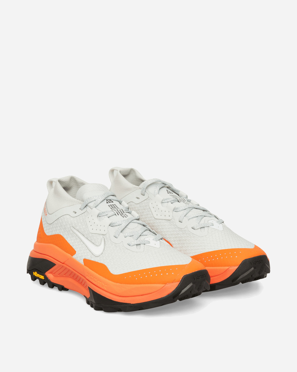 Nike Nike Acg Zegama Trail Goretex Light Silver/White/Orange Sneakers Mid IO7932-001