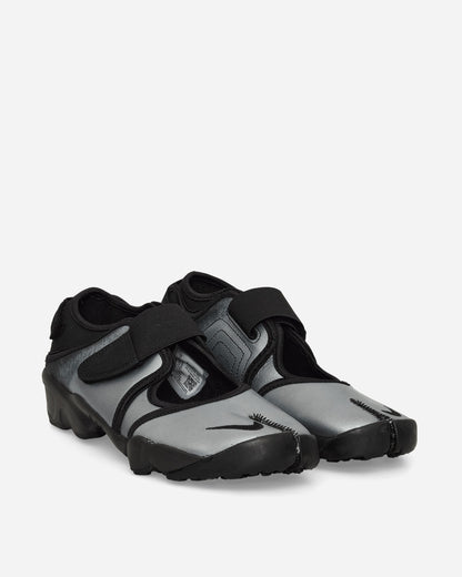 Nike Nike Air Rift Leather Women's Shoes Metallic Silver/Black Sandals and Slides Sandals and Mules IH3656-095