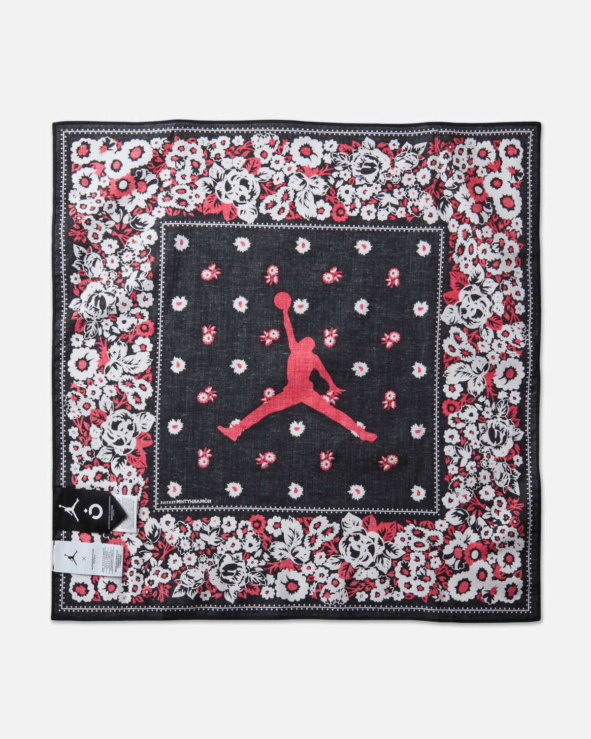 Nike Jordan Jordan X Nomarhythm Textile Scarf Black/White/University Red Gloves and Scarves Scarves and Warmneck IQ8407-010
