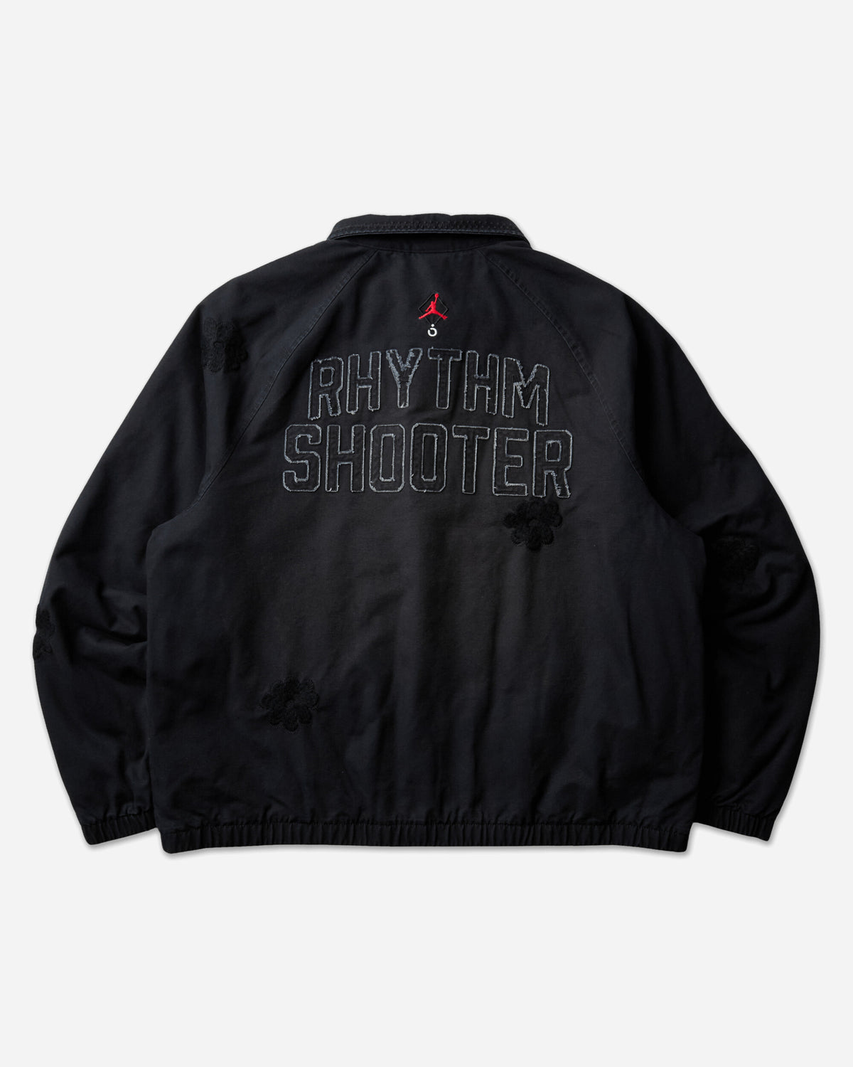 Nike Jordan Jordan X Nomarhythm Textile Bomber Jacket Black/University Red/White Coats and Jackets Bomber Jackets IQ8399-010