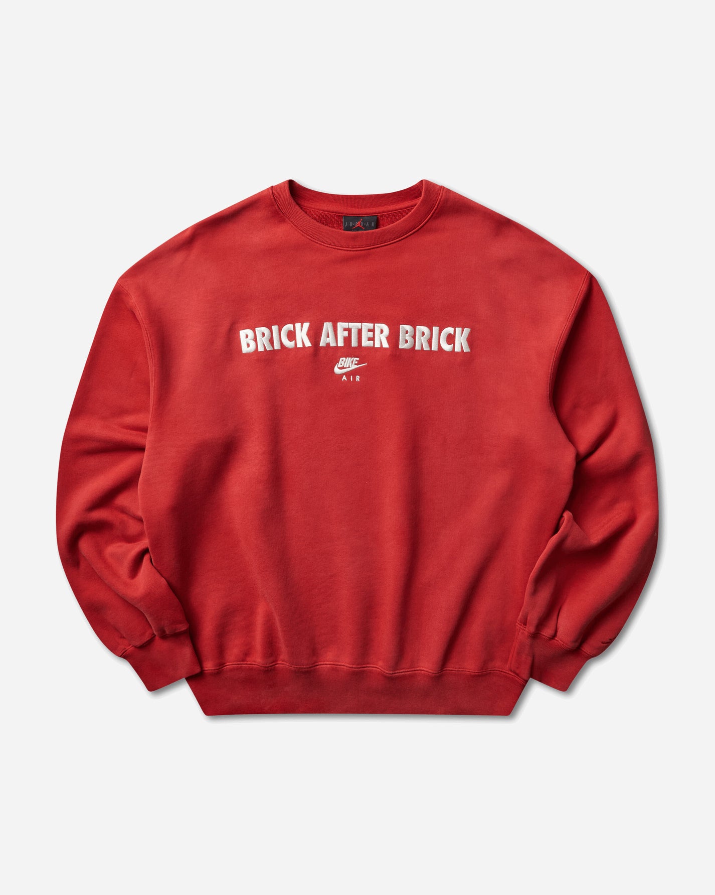 Nike Jordan M J Bike Flc Crew Cinnabar Sweatshirts Crewneck IQ8154-671
