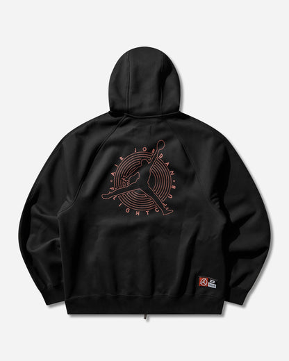 Nike Jordan Jordan Flight Men's Full-Zip Knit Sweatshirt Black Sweatshirts Hoodies IF1810-010