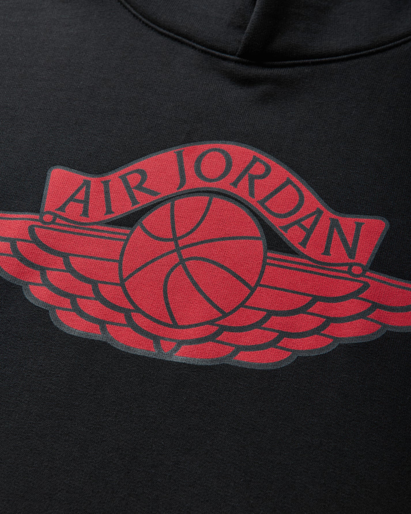 Nike Jordan M J Sm Flc Hoodie Black/White/University Red Sweatshirts Hoodies FV4718-010