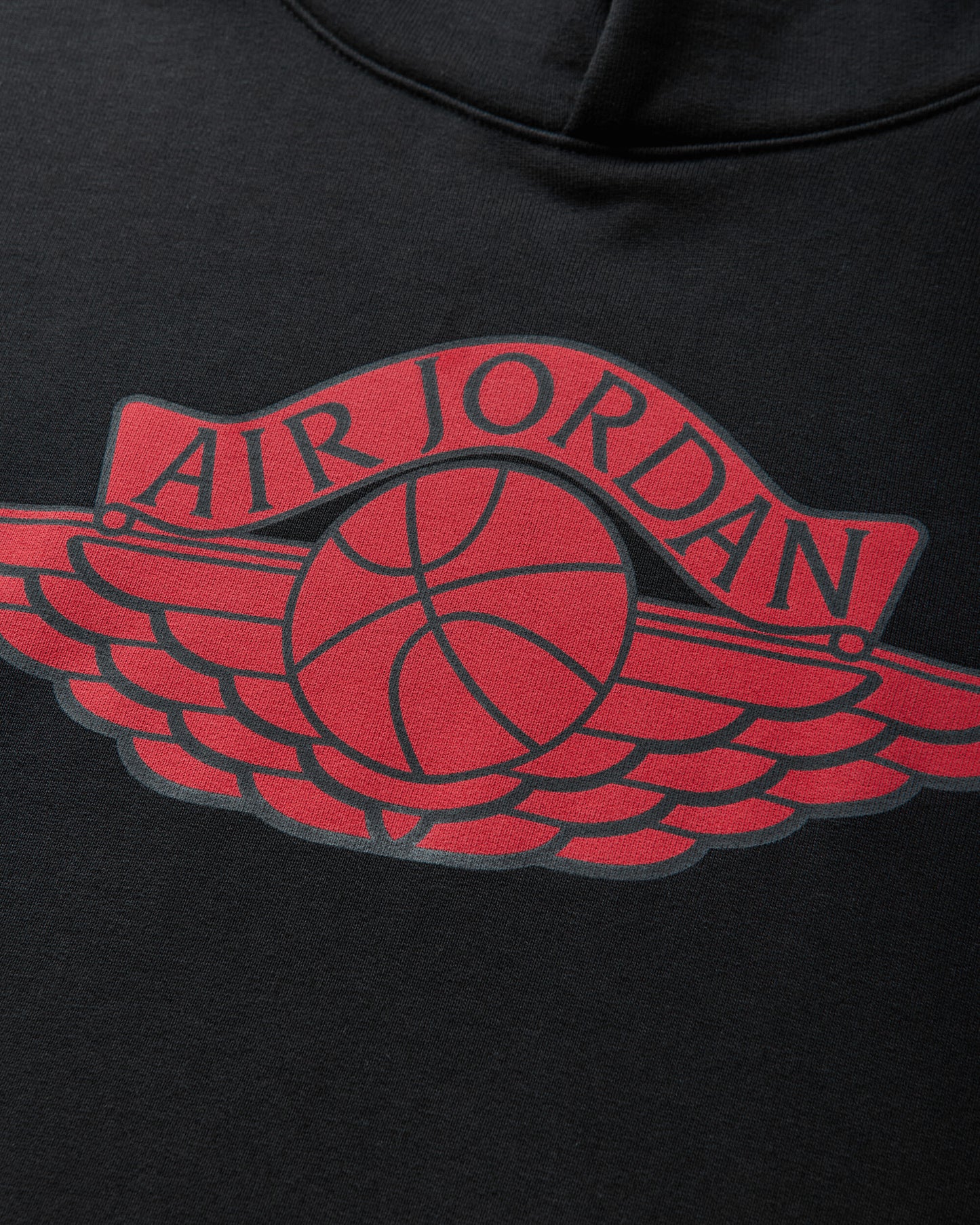 Nike Jordan M J Sm Flc Hoodie Black/White/University Red Sweatshirts Hoodies FV4718-010