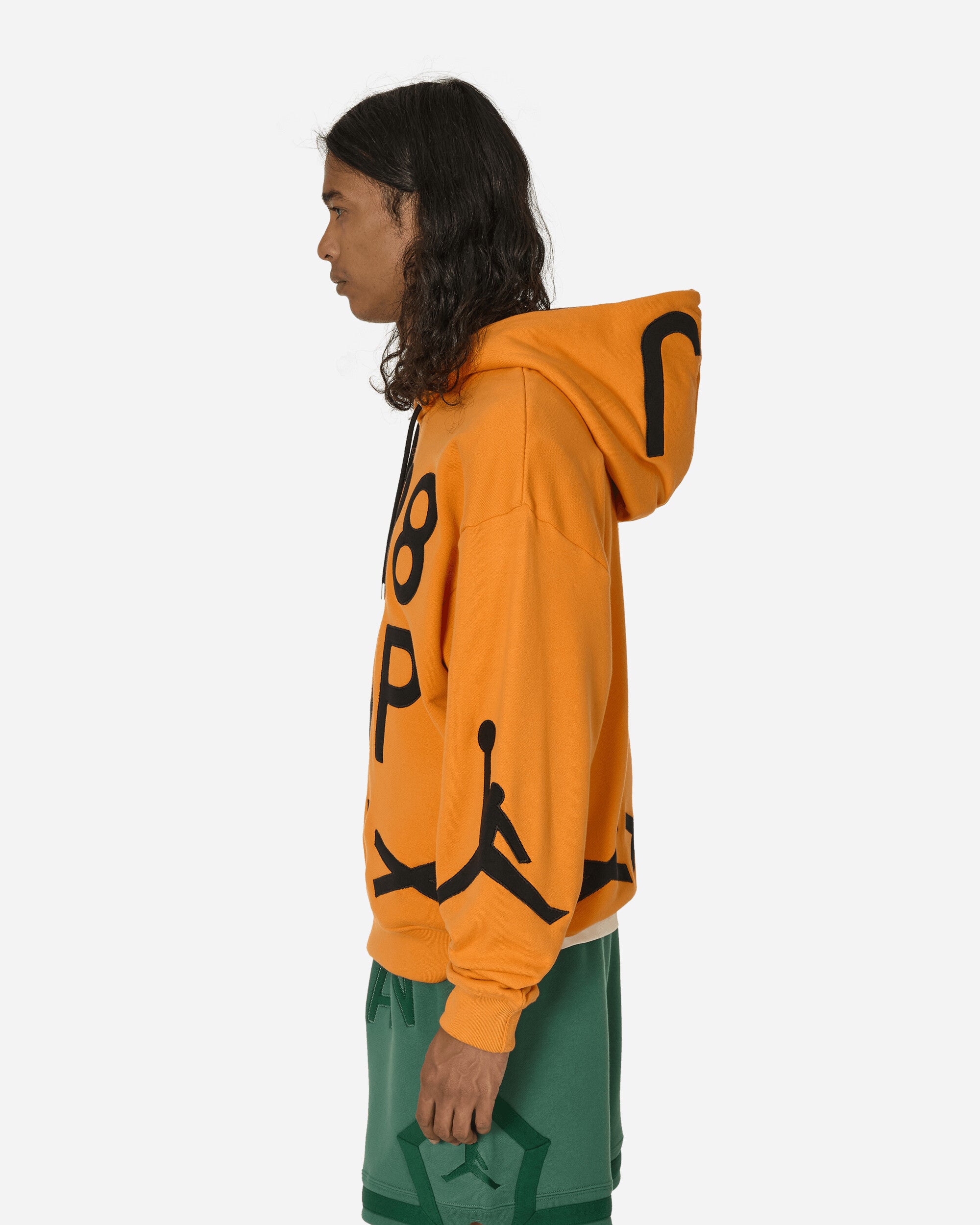 Nike Jordan U J Nc Flc Hoodie Alpha Orange Sweatshirts Hoodies FZ7514-806