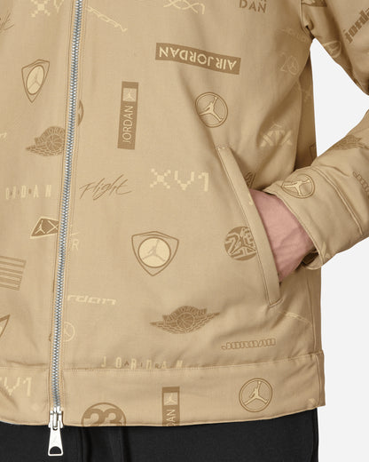 Nike Jordan Flt Hrtg Aop Ojkt Desert Coats and Jackets Jackets DV7563-254