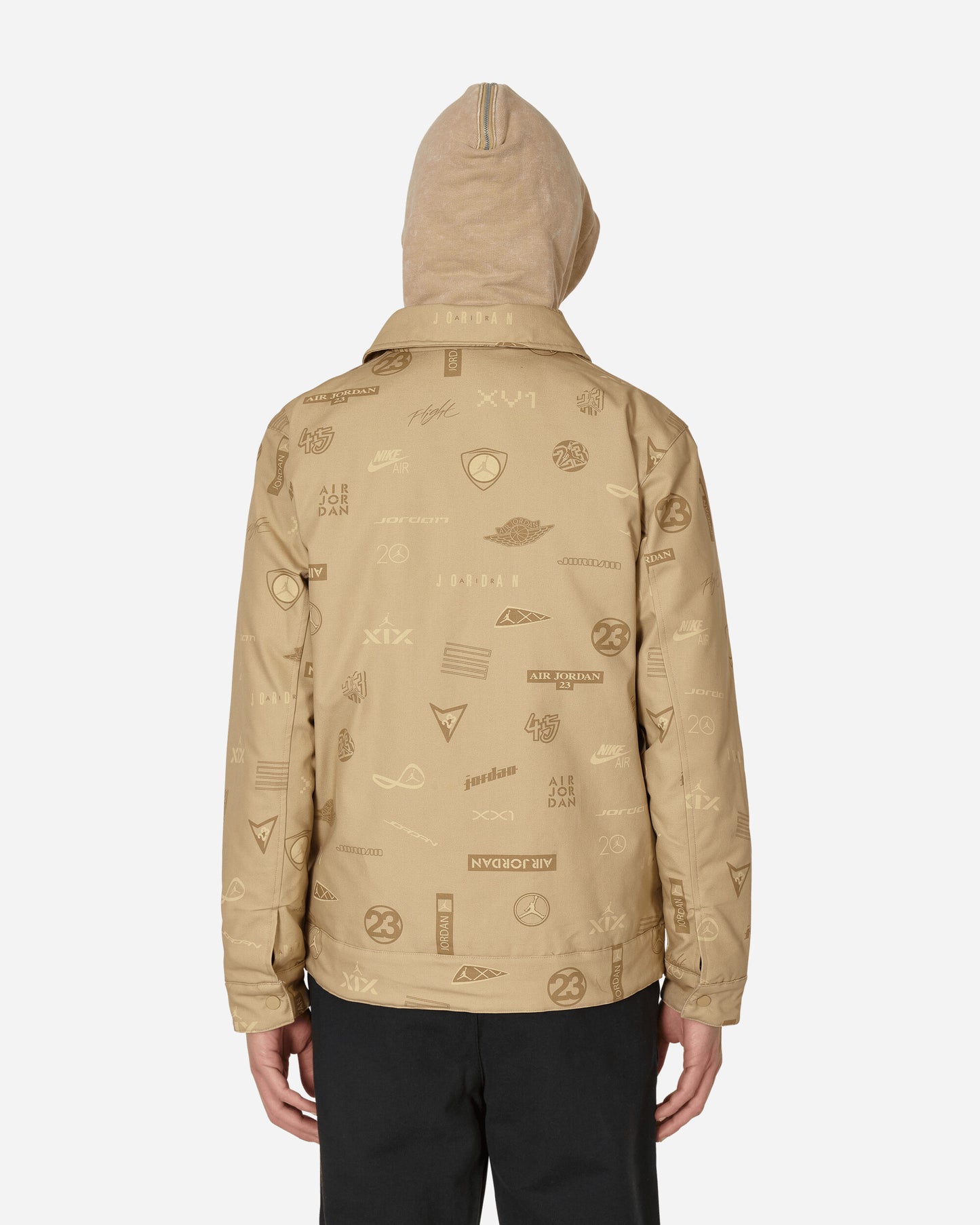 Nike Jordan Flt Hrtg Aop Ojkt Desert Coats and Jackets Jackets DV7563-254