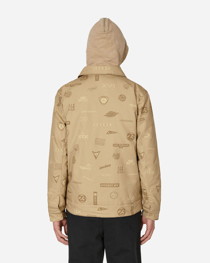 Nike Jordan Flt Hrtg Aop Ojkt Desert Coats and Jackets Jackets DV7563-254