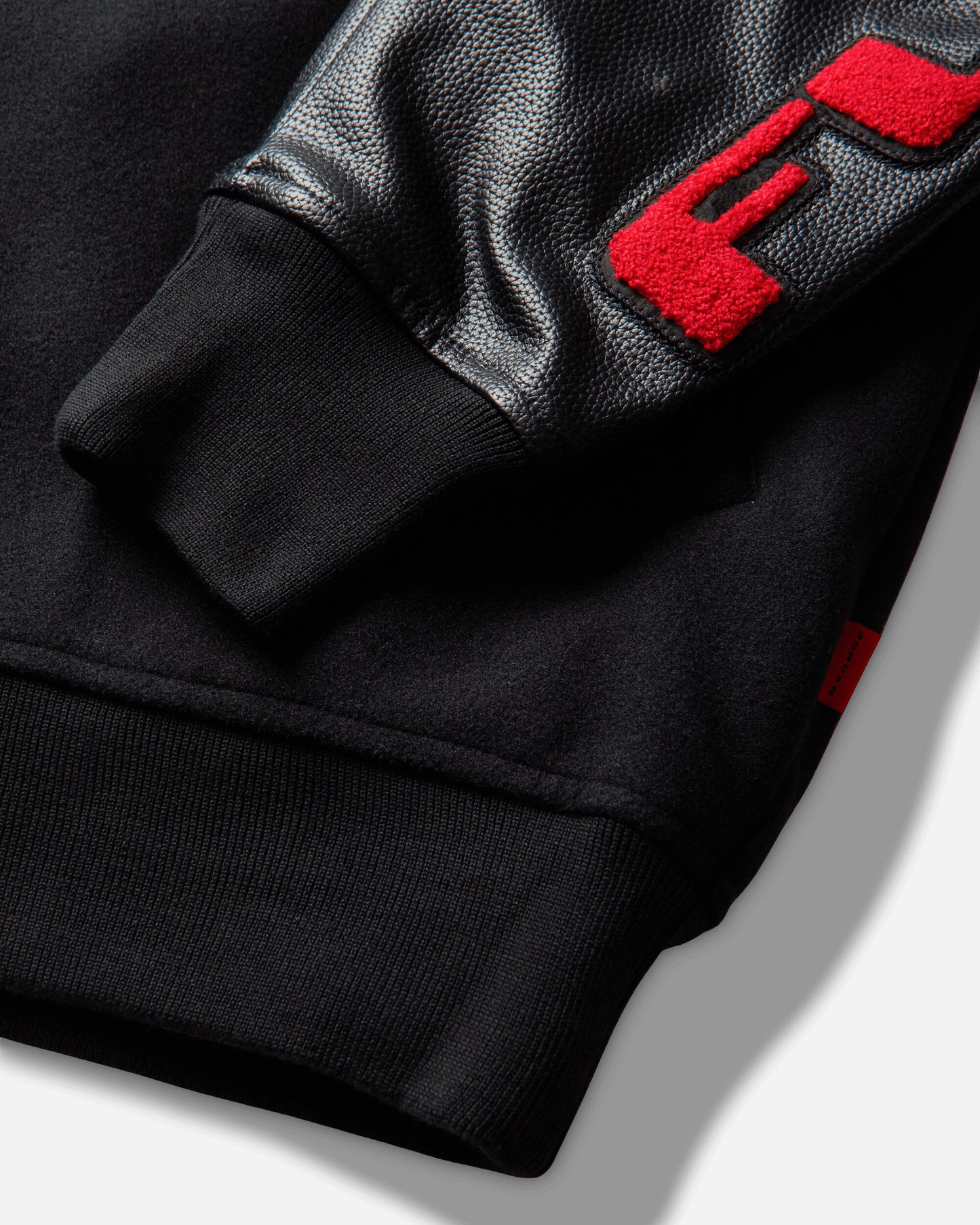 Nike Jordan Jordan Flight Black/Black/University Red Coats and Jackets Jackets IM9145-010