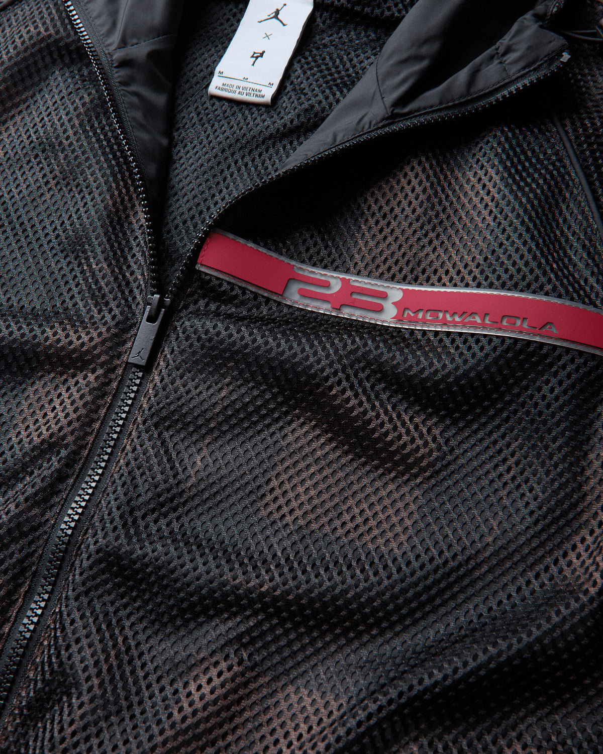 Nike Jordan Jordan Mowalola Track Jacket Dark Cinder/Black/Pewter/Red Coats and Jackets Jackets IR2128-261