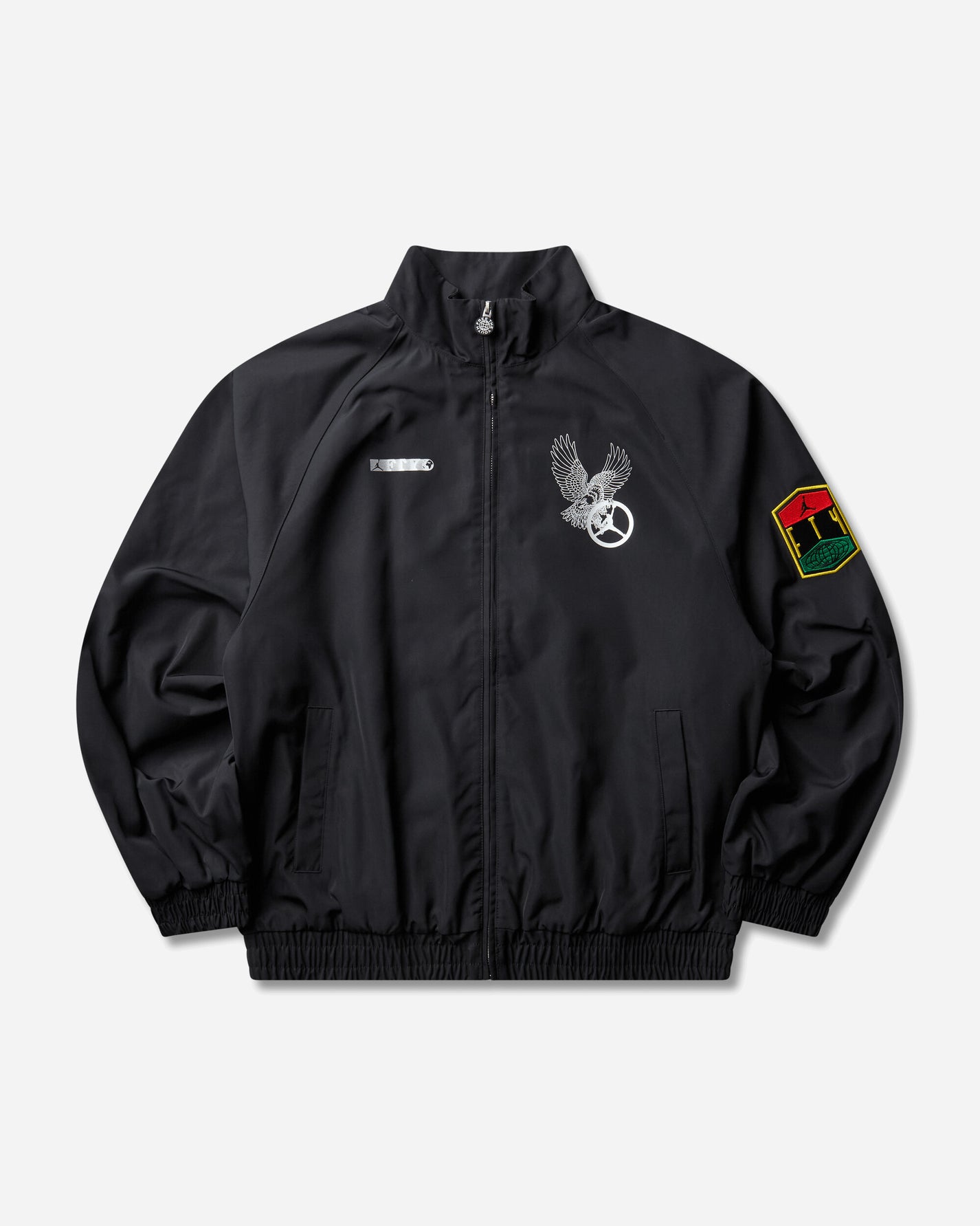 Nike Jordan M J Fty Track Jkt Black Coats and Jackets Jackets IQ6223-010
