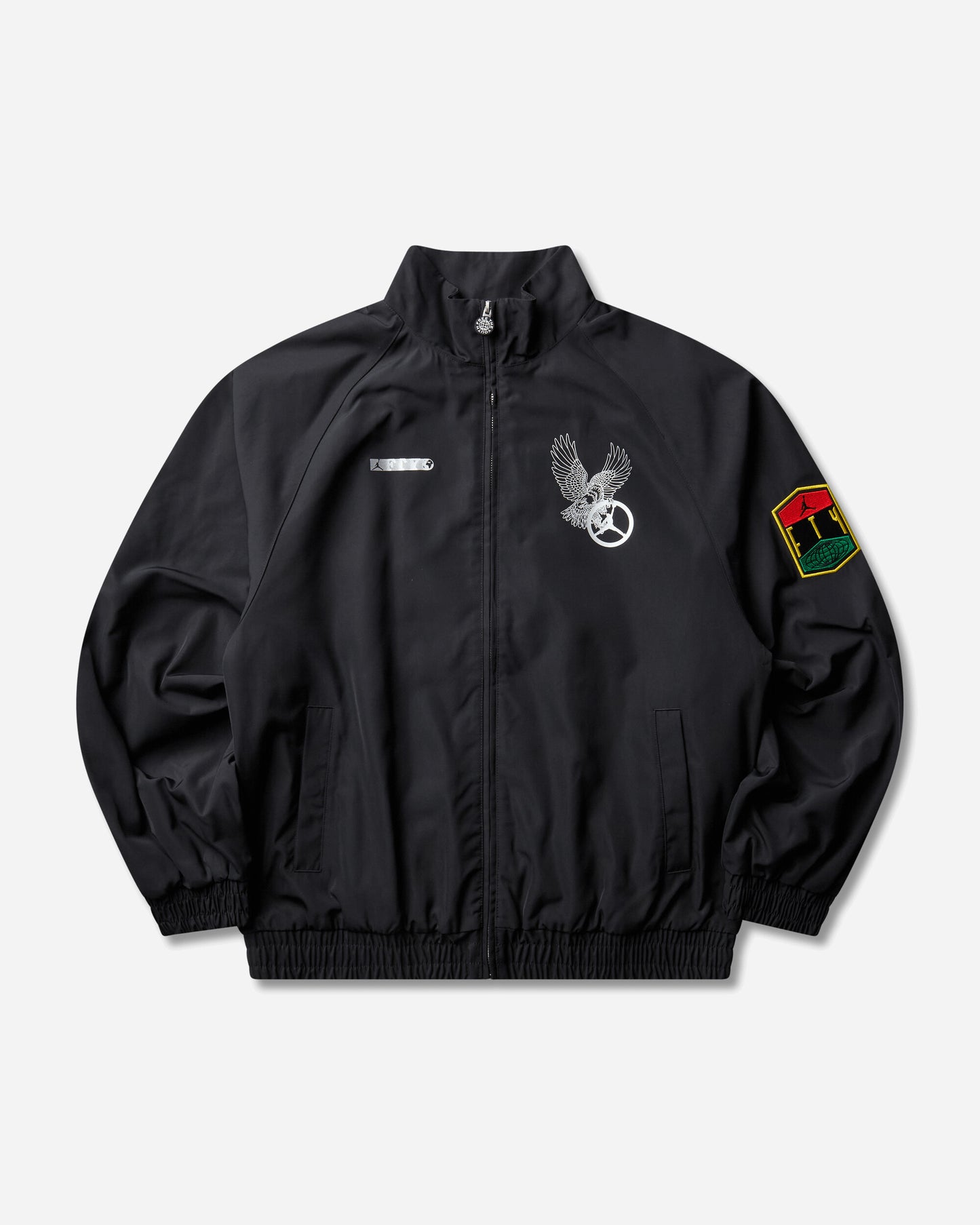Nike Jordan M J Fty Track Jkt Black Coats and Jackets Jackets IQ6223-010