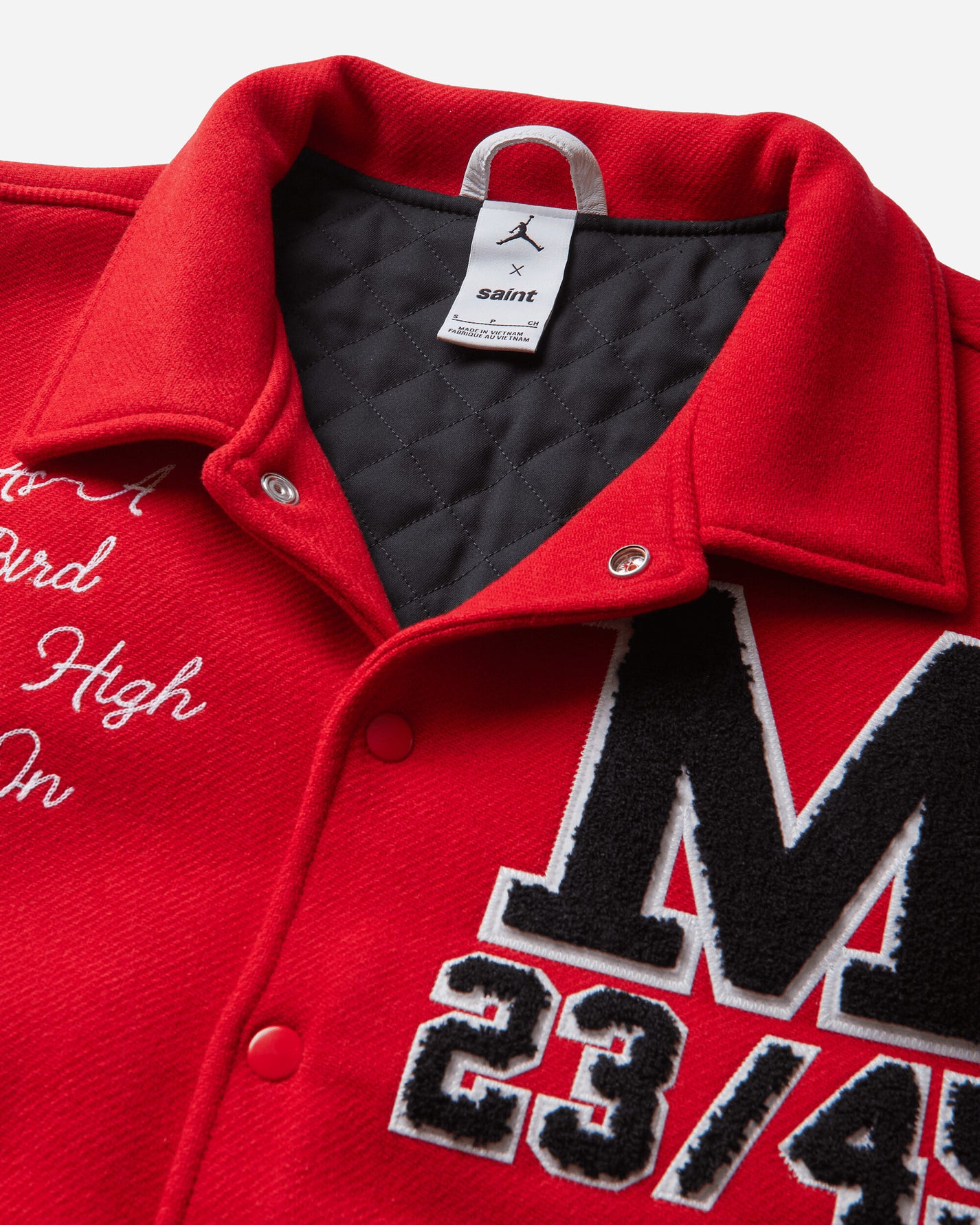 Nike Jordan M J Sm Varsity Jkt University Red/White/Black Coats and Jackets Jackets FV4726-657