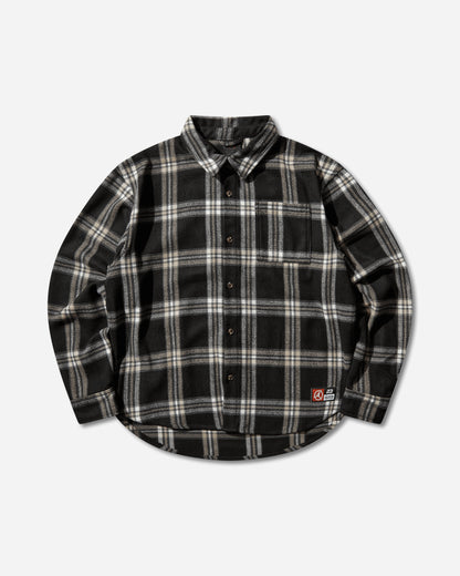 Nike Jordan Jordan Flight Men's Flannel Shirt Black/Pale Ivory T-Shirts Longsleeve IB1903-010