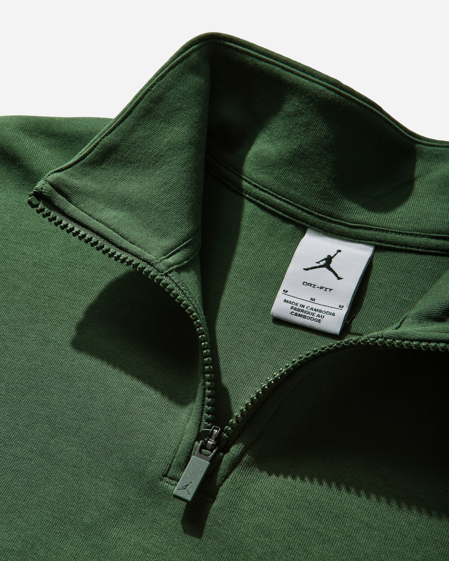 Nike Jordan Jordan Sport Men's Dri-Fit 1/4-Zip Golf Top Forest Green/Sail/Sail T-Shirts Longsleeve HF9919-335