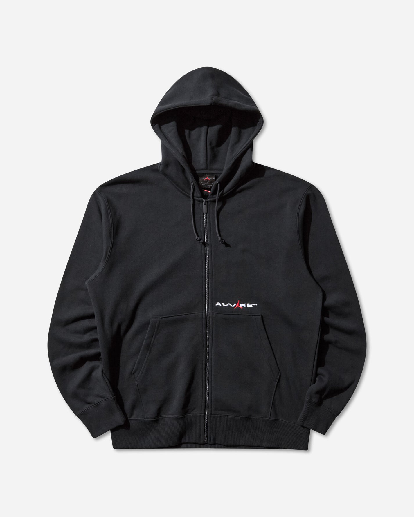 Nike Jordan M J Awny Fz Flc Hoodie Black/University Red T-Shirts Longsleeve IB7288-010