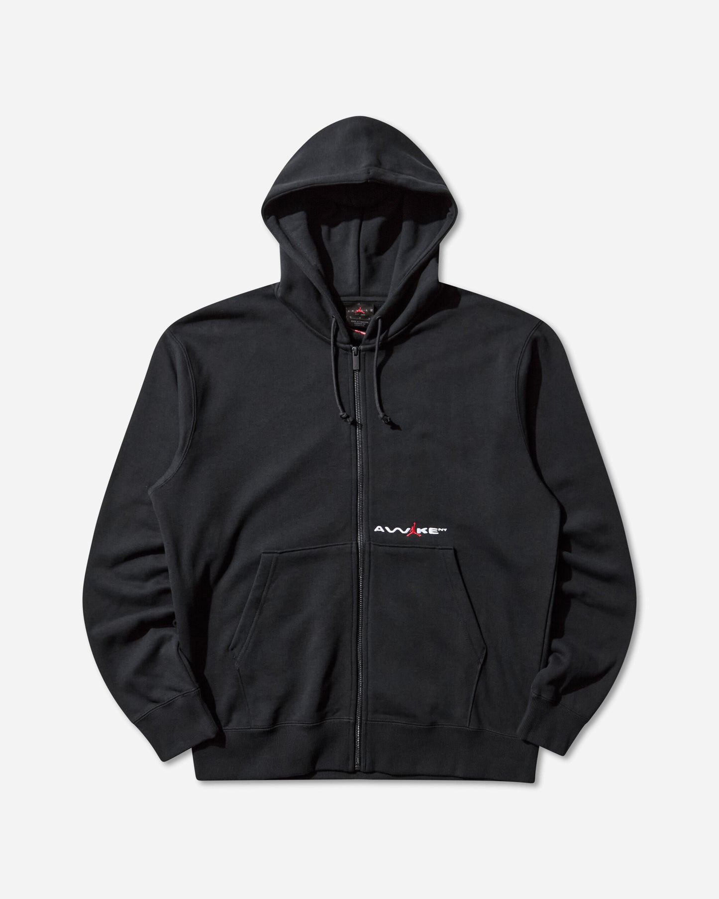 Nike Jordan M J Awny Fz Flc Hoodie Black/University Red T-Shirts Longsleeve IB7288-010