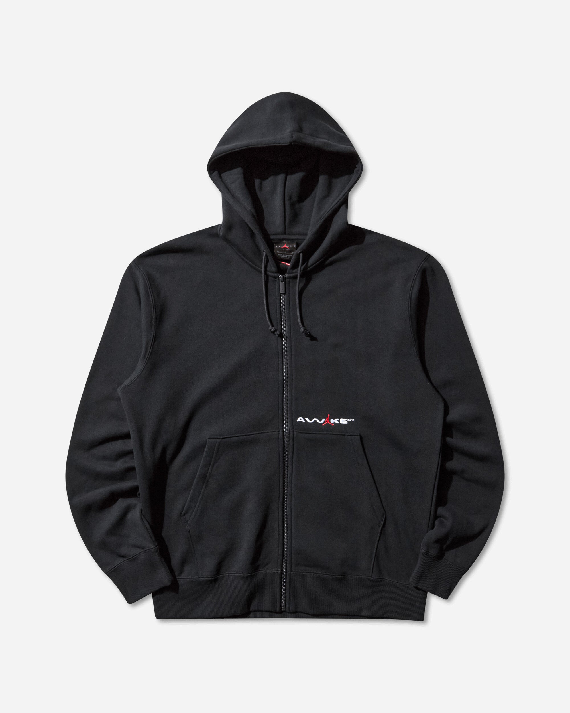 Nike Jordan M J Awny Fz Flc Hoodie Black/University Red T-Shirts Longsleeve IB7288-010