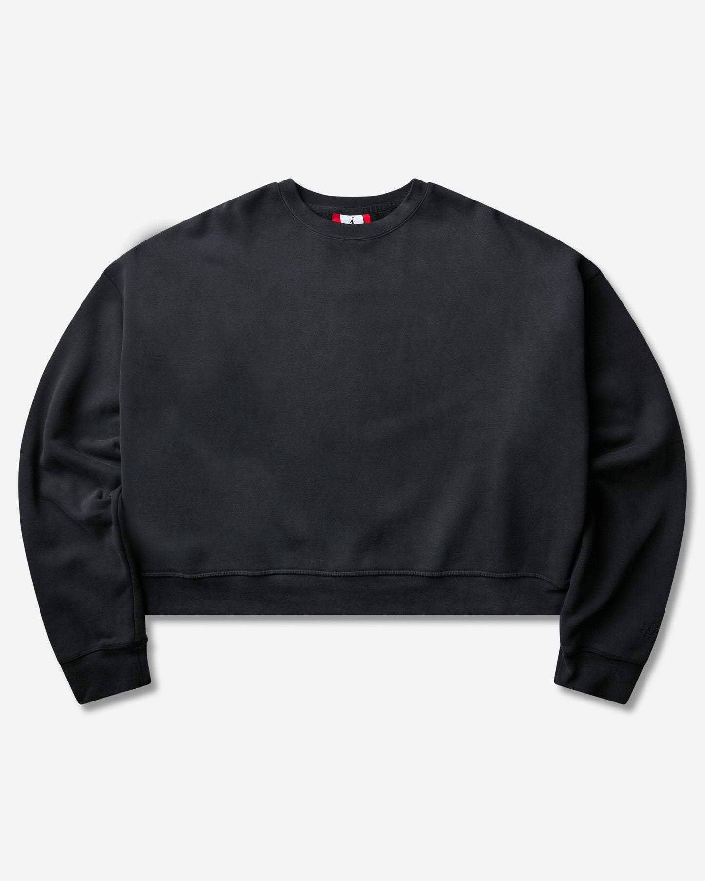 Nike Jordan M J Ih Essntl Crop Flc Crew Black/Black T-Shirts Longsleeve IQ6294-010