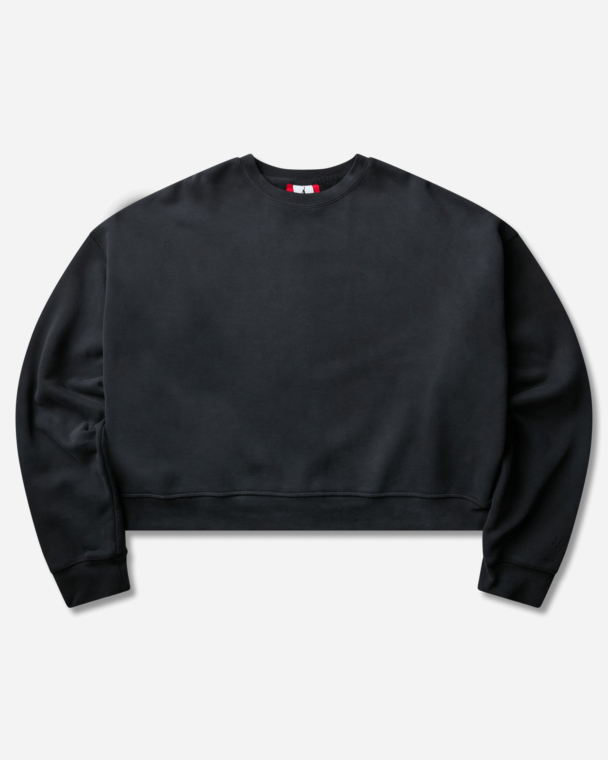 Nike Jordan M J Ih Essntl Crop Flc Crew Black/Black T-Shirts Longsleeve IQ6294-010