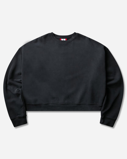 Nike Jordan M J Ih Essntl Crop Flc Crew Black/Black T-Shirts Longsleeve IQ6294-010