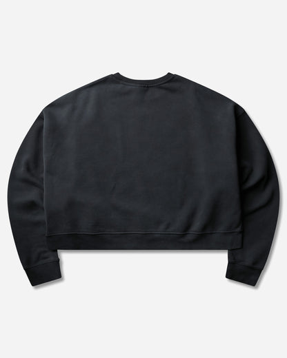 Nike Jordan M J Ih Essntl Crop Flc Crew Black/Black T-Shirts Longsleeve IQ6294-010