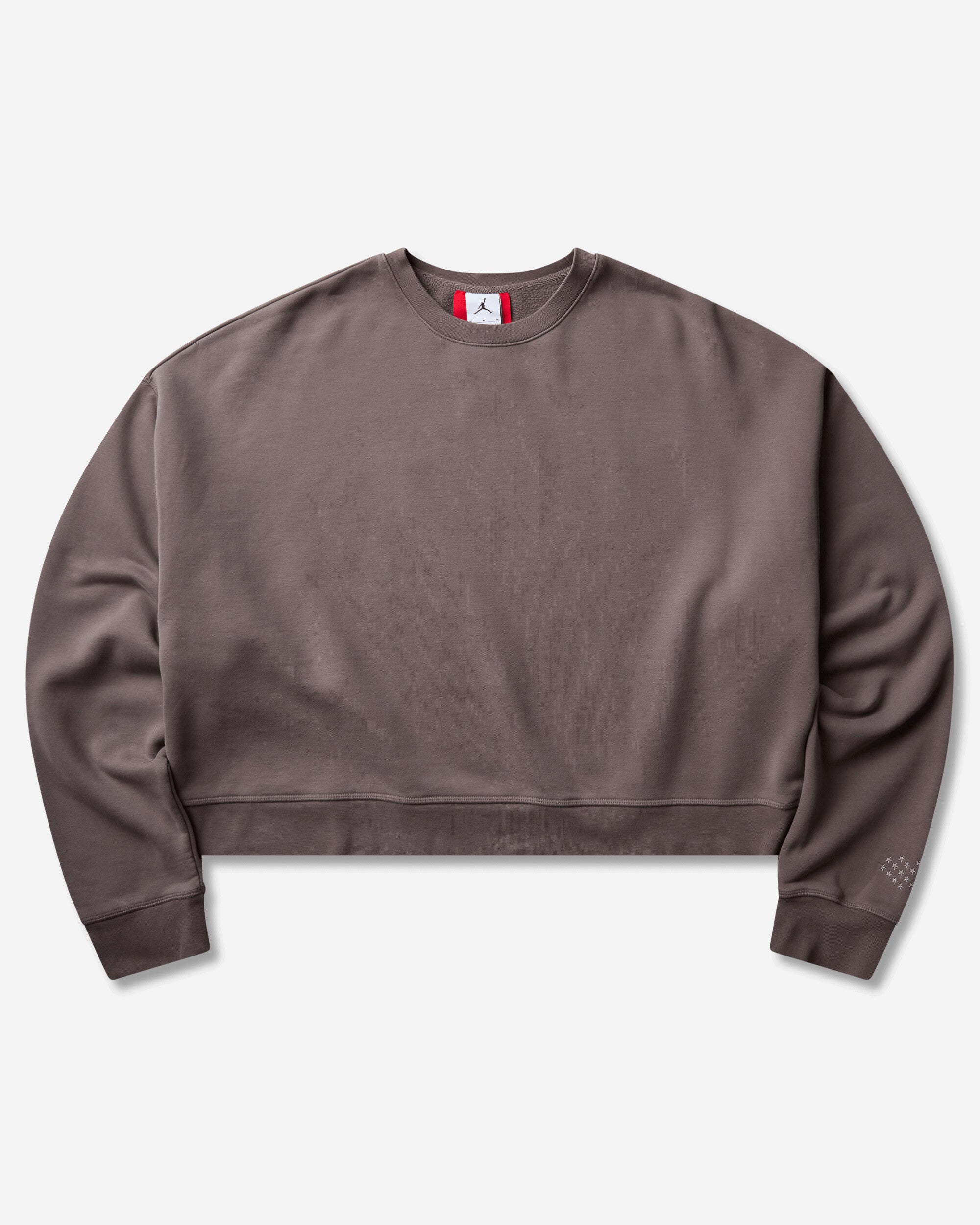 Nike Jordan M J Ih Essntl Crop Flc Crew Cave Stone/Cave Stone T-Shirts Longsleeve IQ6294-289