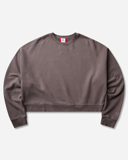 Nike Jordan M J Ih Essntl Crop Flc Crew Cave Stone/Cave Stone T-Shirts Longsleeve IQ6294-289