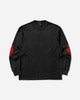 Nike Jordan M J Rare Air Wsh 85 Ls Crew Black/Chile Red Sweatshirts Longsleeve IB3134-010