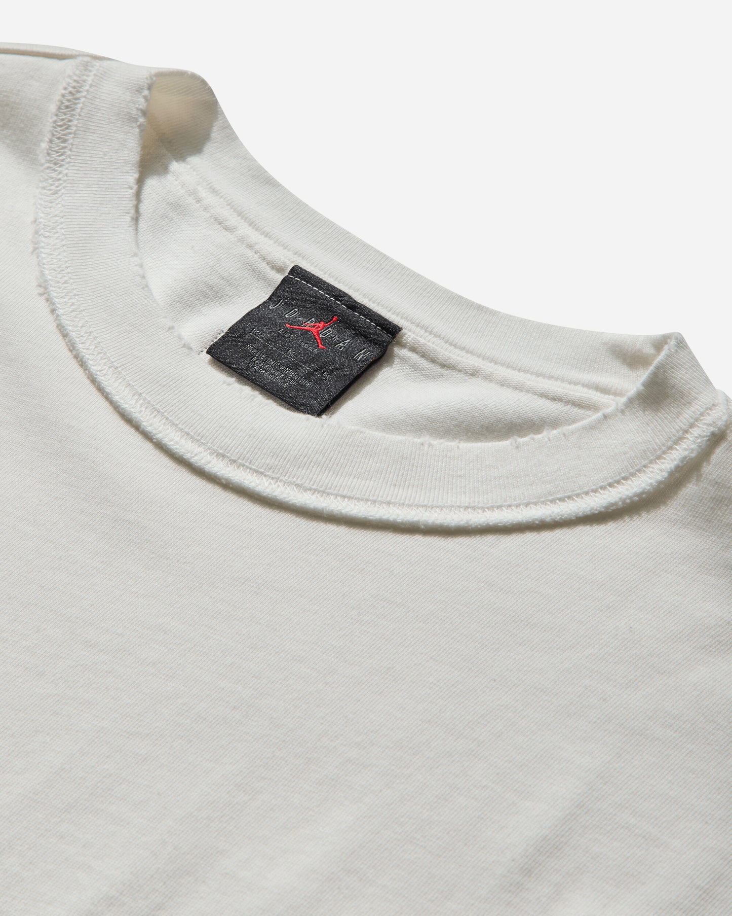 Nike Jordan M J Rare Air Wsh 85 Ls Crew Sail/Brilliant Orange Sweatshirts Longsleeve IB3134-133