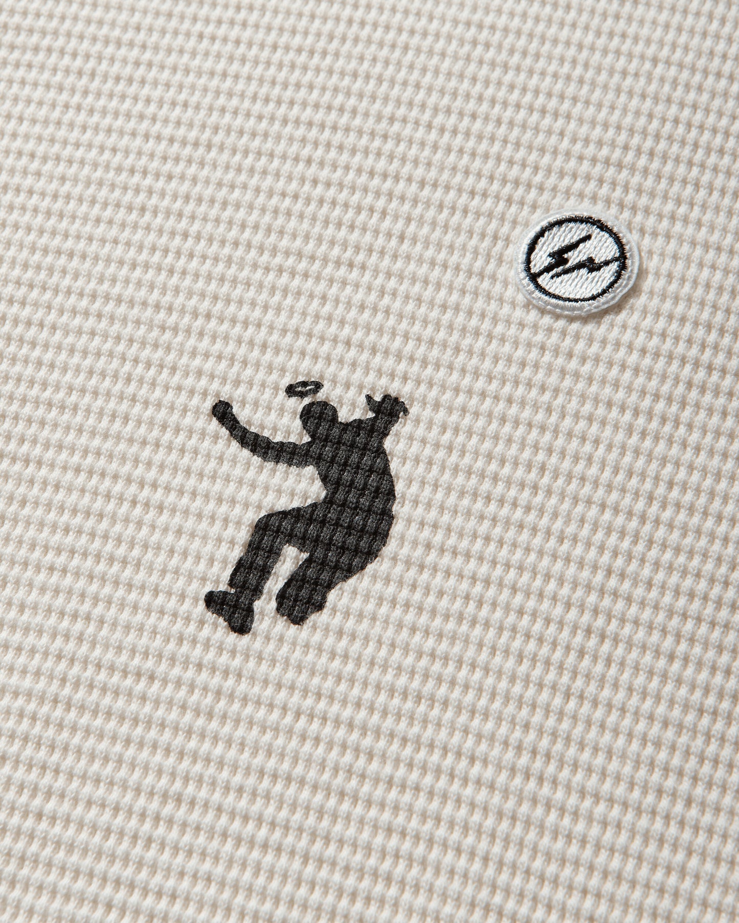 Nike Jordan M J Uni Frag Thermal Pale Ivory/Team Orange/White T-Shirts Longsleeve IM6558-110