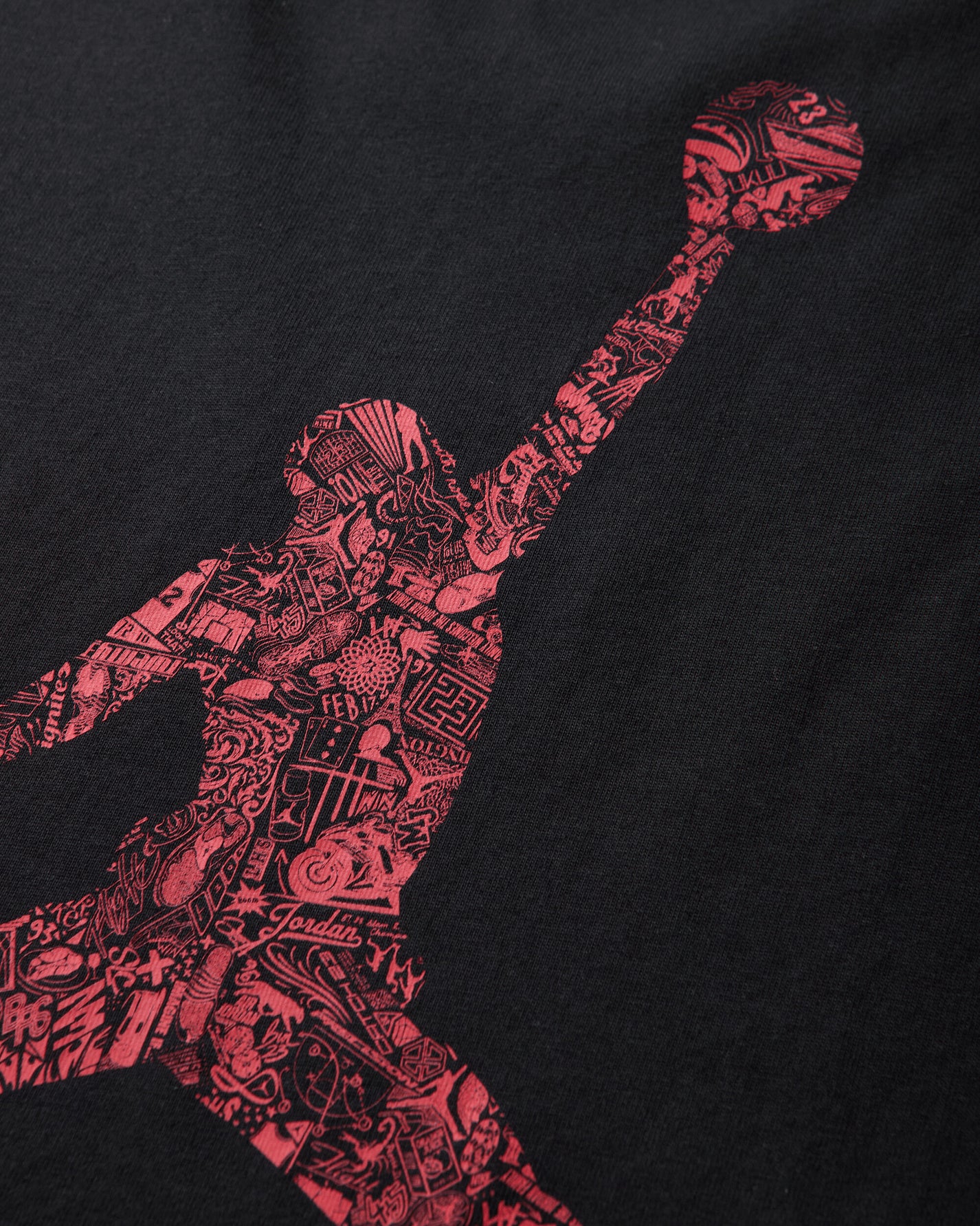 Nike Jordan Jordan Brooklyn Black/University Red T-Shirts Shortsleeve IM9999-010