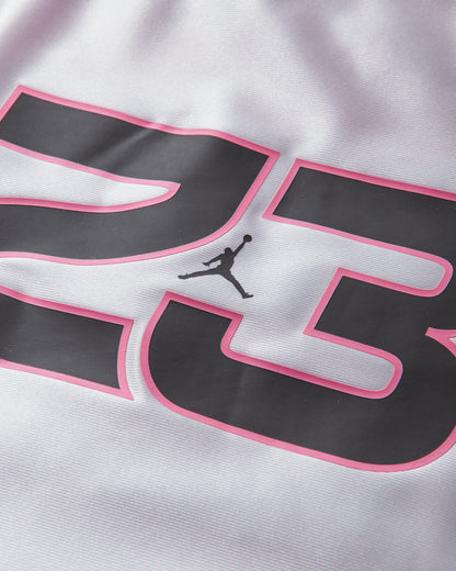 Nike Jordan Jordan Flight Women's Short-Sleeve Jersey White/Pinksicle/Black T-Shirts Shortsleeve IF1157-100